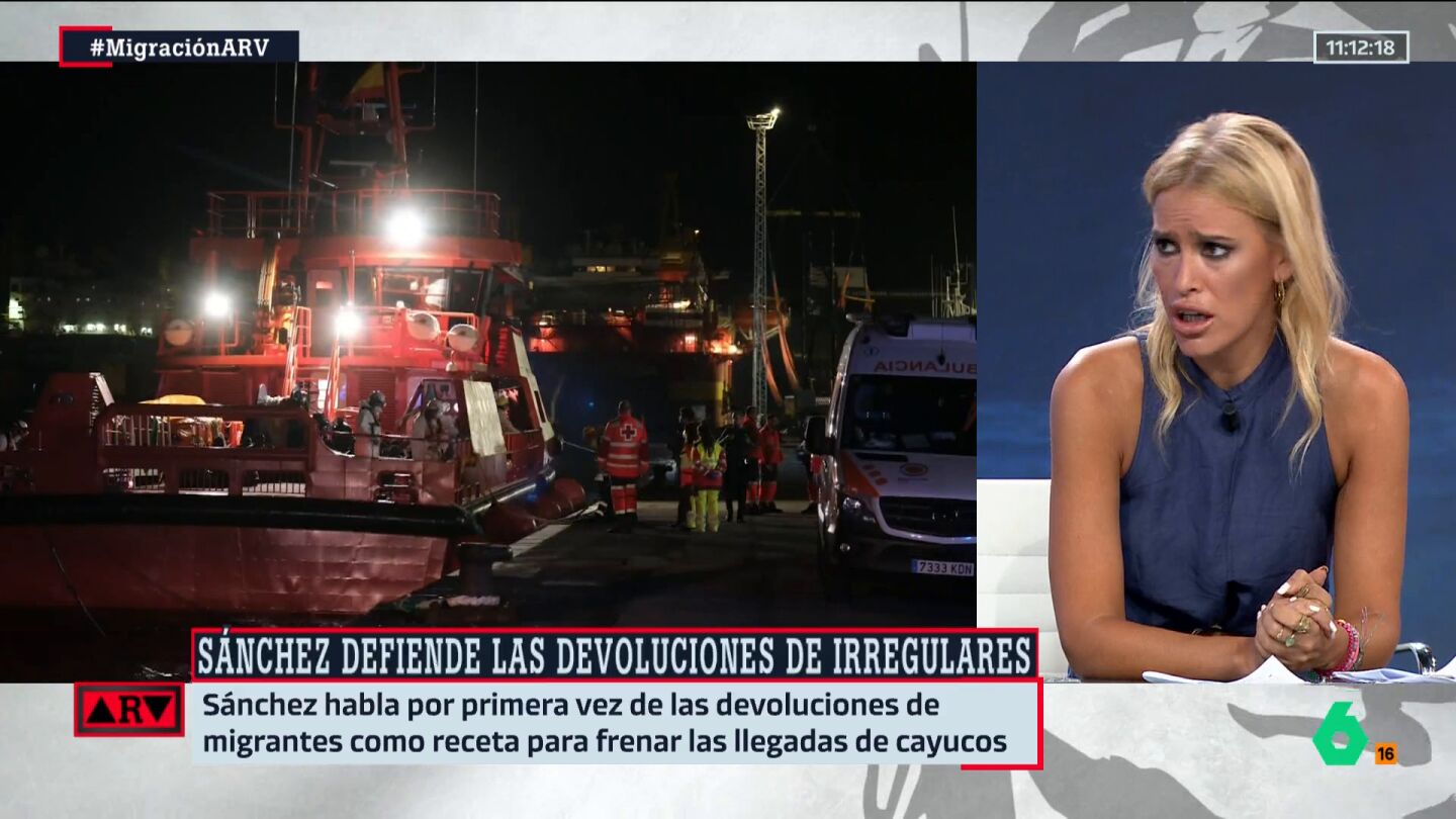ARV-Afra Blanco se planta ante los bulos xen&oacute;fobos en plena crisis migratoria: "No estamos siendo invadidos"