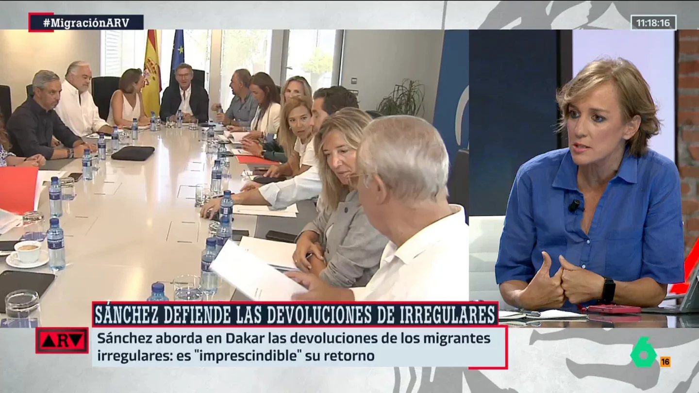 ARV- Tania Sánchez, a Sémper: "Ríndase, su partido ha decidido hacer la apuesta política por Meloni" ARV- Tania Sánchez, a Sémper: "Ríndase, su partido ha decidido hacer la apuesta política por Meloni"