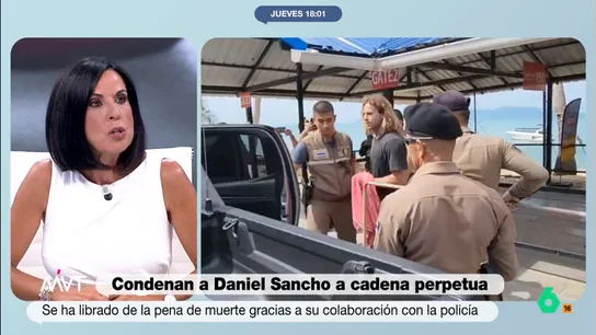 ¿Qué podría a ver hecho Daniel Sancho para que la pena hubiera sido menor? Bea de Vicente responde ¿Qué podría a ver hecho Daniel Sancho para que la pena hubiera sido menor? Bea de Vicente responde