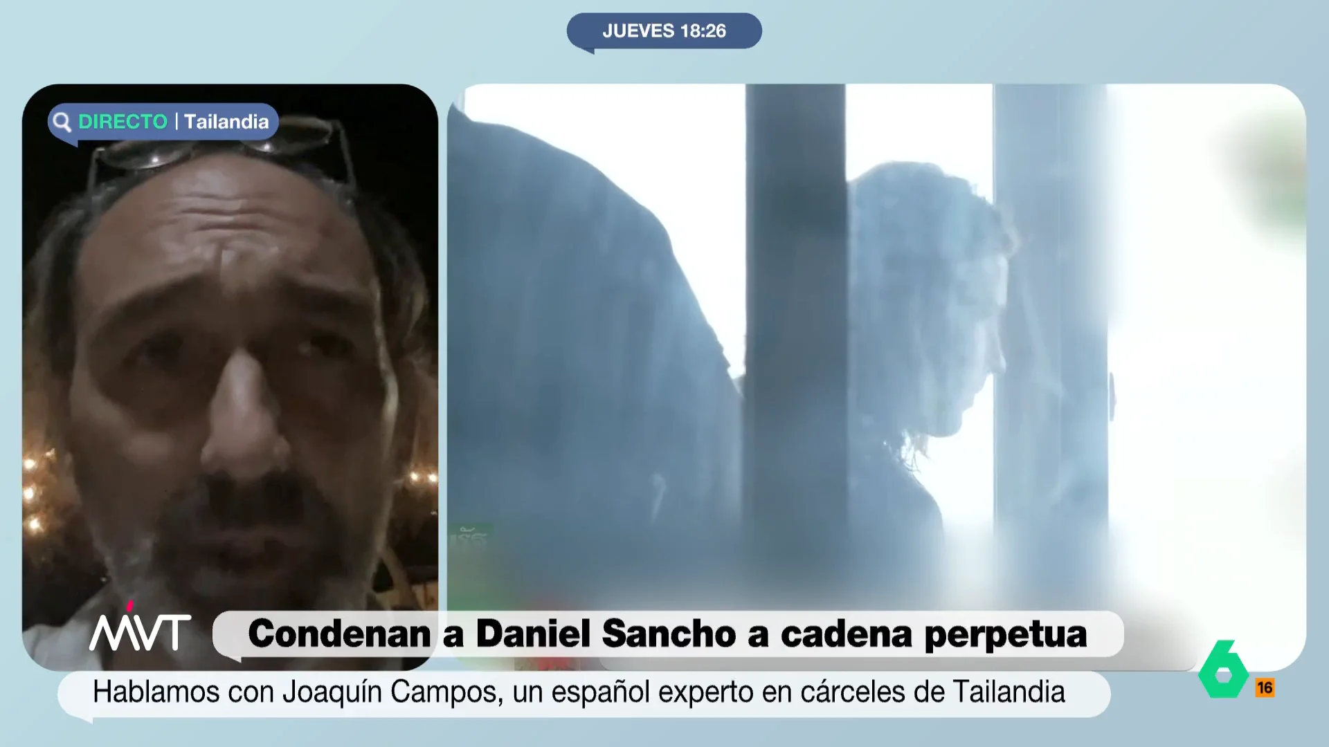 Joaquín Campos, español experto en cárceles de Tailandia, analiza en este vídeo cómo es 'El Gran Tigre', la peligrosa prisión a la que podría ser trasladado Daniel Sancho y donde tendría que convivir con asesinos, pederastas y narcotraficantes.