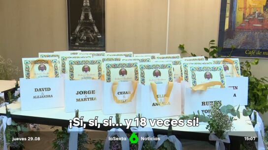 Una macroboda in&eacute;dita en Madrid: 18 parejas dar&aacute;n el 's&iacute; quiero' simult&aacute;neamente en San Sebasti&aacute;n de los Reyes