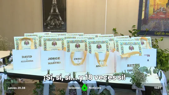 Una macroboda inédita en Madrid: 18 parejas darán el 'sí quiero' simultáneamente en San Sebastián de los Reyes Una macroboda inédita en Madrid: 18 parejas darán el 'sí quiero' simultáneamente en San Sebastián de los Reyes