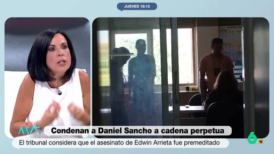 Bea de Vicente, a la defensa de Daniel Sancho: "Los indicios eran incontestables, lo insostenible era que no fuera premeditado" Más Vale Tarde analiza la premeditación en el caso de Daniel Sancho, uno de los factores clave para que el hijo de Rodolfo Sancho haya sido condenado a cadena perpetua. En este vídeo, Beatriz de Vicente explica qué decía el sumario.