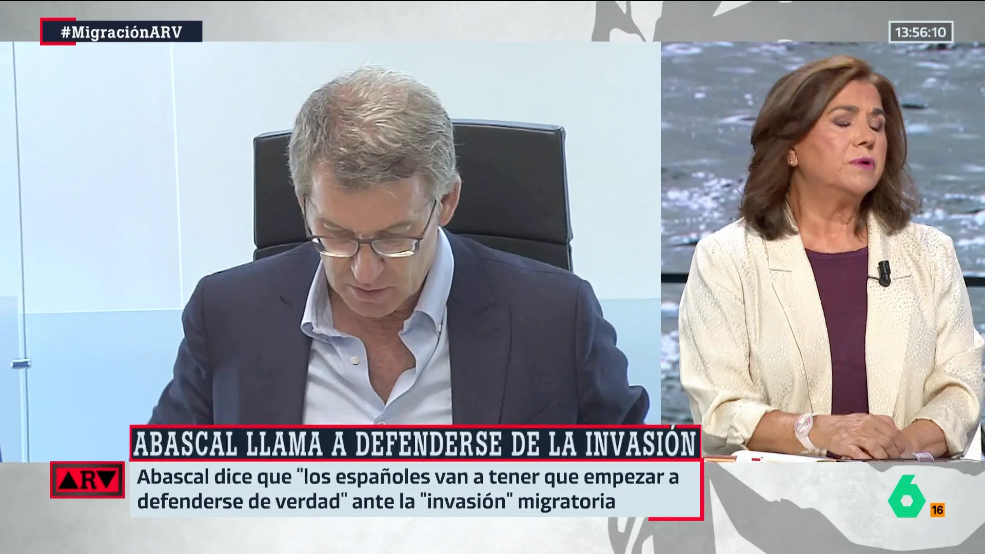 Lucía Méndez critica las palabras de Feijóo sobre la migración: "Está haciendo política de 'tuit' y de la peor"