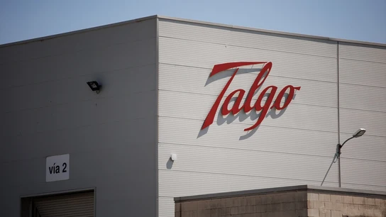 Imagen del edificio de Talgo. Imagen del edificio de Talgo.