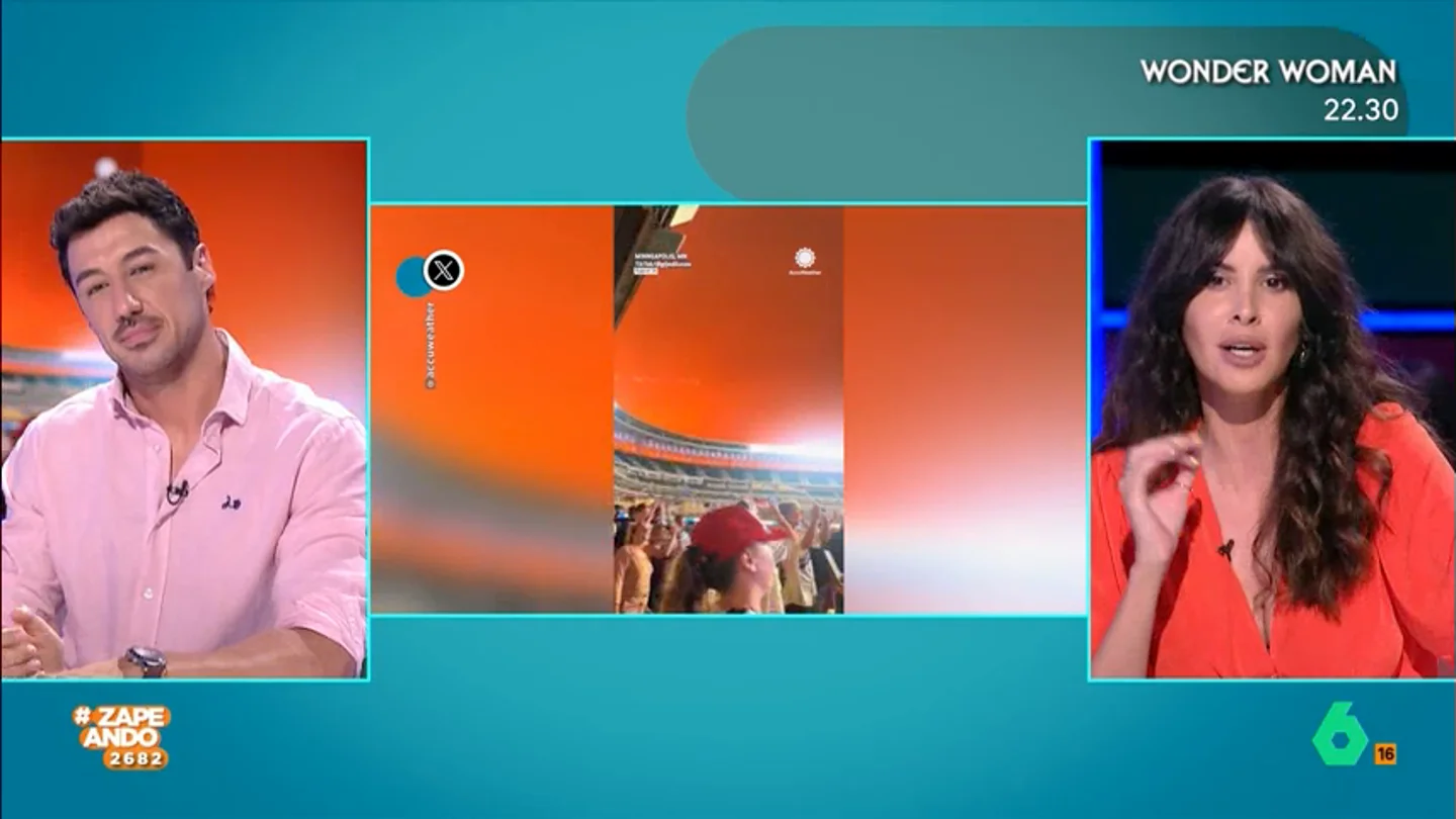 ¿Qué ha provocado que los cielos de Minnesota se tiñan de naranja? Francisco Cacho lo cuenta en Zapeando Como explica el meteorólogo de laSexta, este curiosos suceso a estado provocado por tres fenómenos diferentes.