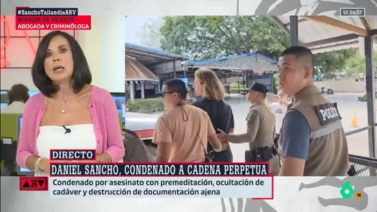 Beatriz de Vicente analiza el juicio de Daniel Sancho: "Lo que yo vi fue una defensa nula" Beatriz de Vicente analiza el juicio de Daniel Sancho: "Lo que yo vi fue una defensa nula"