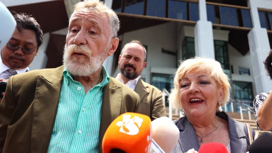 Los abogados españoles de Daniel Sancho, Marcos García-Montes y Carmen Balfagón Los abogados españoles de Daniel Sancho, Marcos García-Montes y Carmen Balfagón