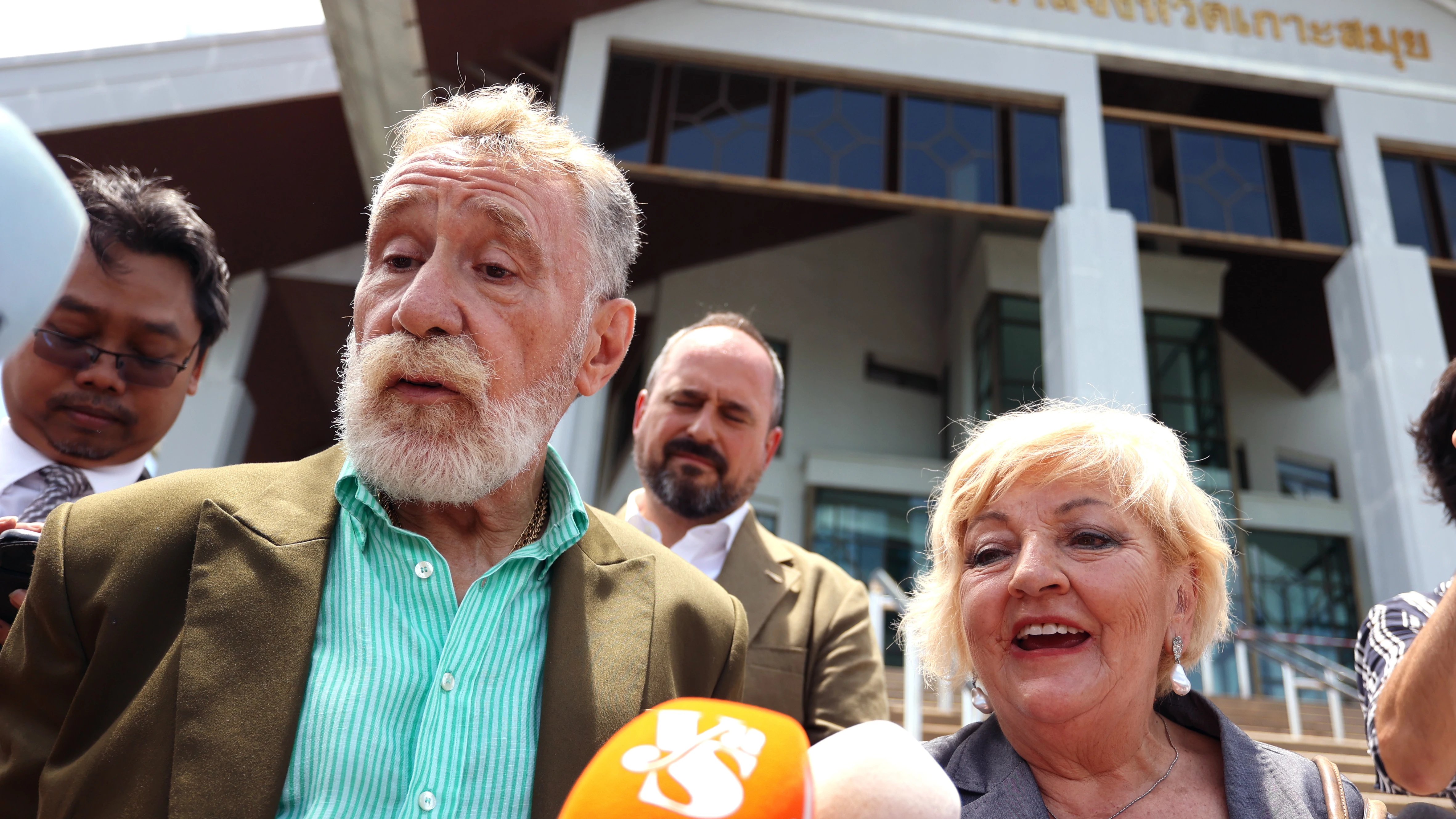Los abogados españoles de Daniel Sancho, Marcos García-Montes y Carmen Balfagón 