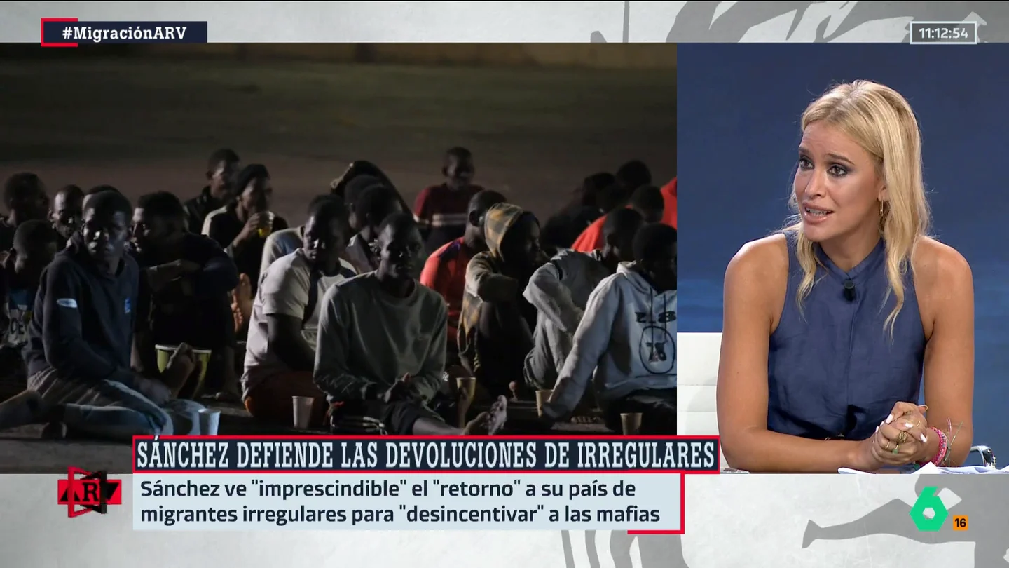 Afra Blanco se planta ante los bulos xenófobos en plena crisis migratoria: "No estamos siendo invadidos" Afra Blanco se planta ante los bulos xenófobos en plena crisis migratoria: "No estamos siendo invadidos"
