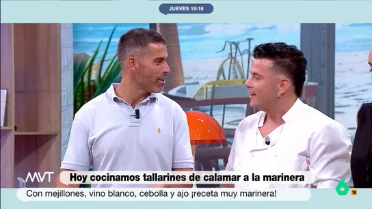 Pablo Ojeda explica por qué "tomar unas tapitas de mejillones" ayuda a combatir la anemia Carlos Maldonado, Pablo Ojeda, Marina Valdés y María Lamela dedican un momento del cocinado para hablar de mejillones: ¿Qué propiedades tienen? ¿Es mejor el gallego o el valenciano? Las respuestas del nutricionista, en este vídeo.