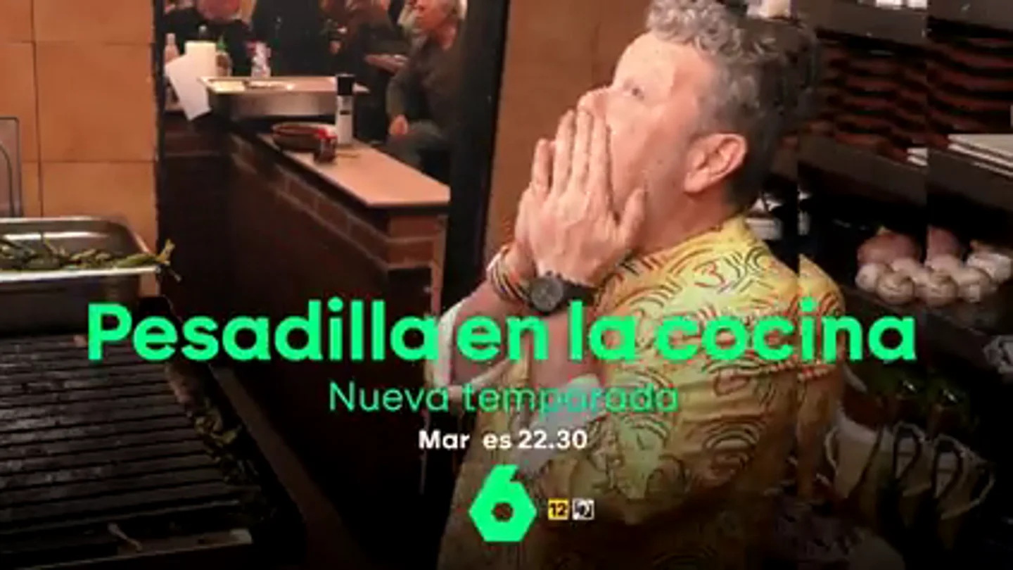 Vuelve Pesadilla en la cocina con Alberto Chicote: todo lo que sabemos de la novena temporada que se estrena el próximo martes Vuelve Pesadilla en la cocina con Alberto Chicote: todo lo que sabemos de la novena temporada que se estrena el próximo martes