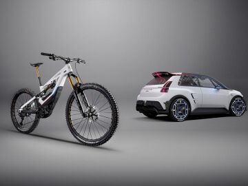 Lapierre y Alpine lanzan una bici eléctrica de montaña inspirada en el modelo de coche A290 beta