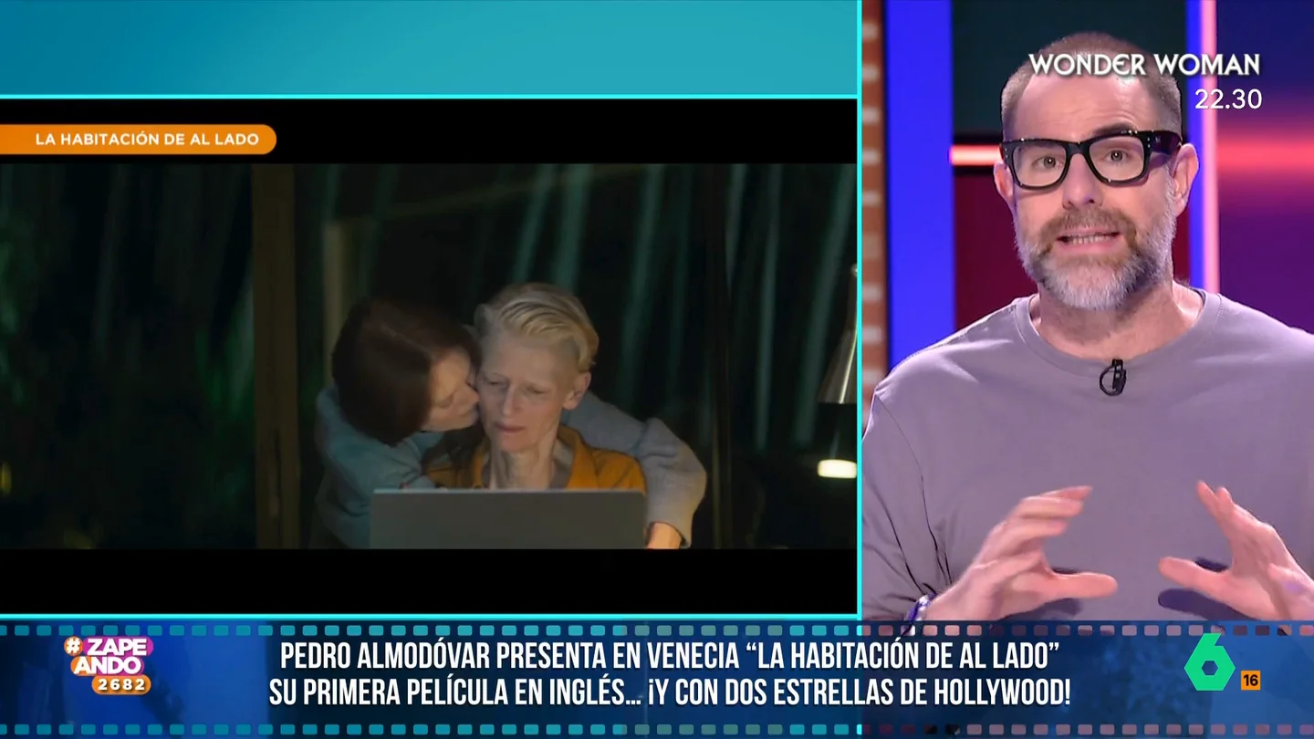 "Es una de las películas más arriesgadas de Pedro": así define Alberto Rey la nueva película de Almodóvar El film es la primera película en inglés del director manchego y la ha rodado entre Madrid y Nueva York.