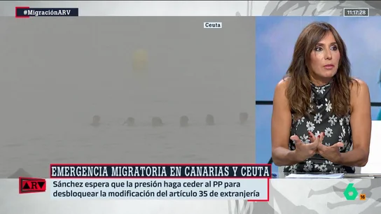 ARV-Carmen Morodo, sobre la migración: "Si no existiese Vox, Sumar y Podemos, ese acuerdo ya habría llegado" ARV-Carmen Morodo, sobre la migración: "Si no existiese Vox, Sumar y Podemos, ese acuerdo ya habría llegado"