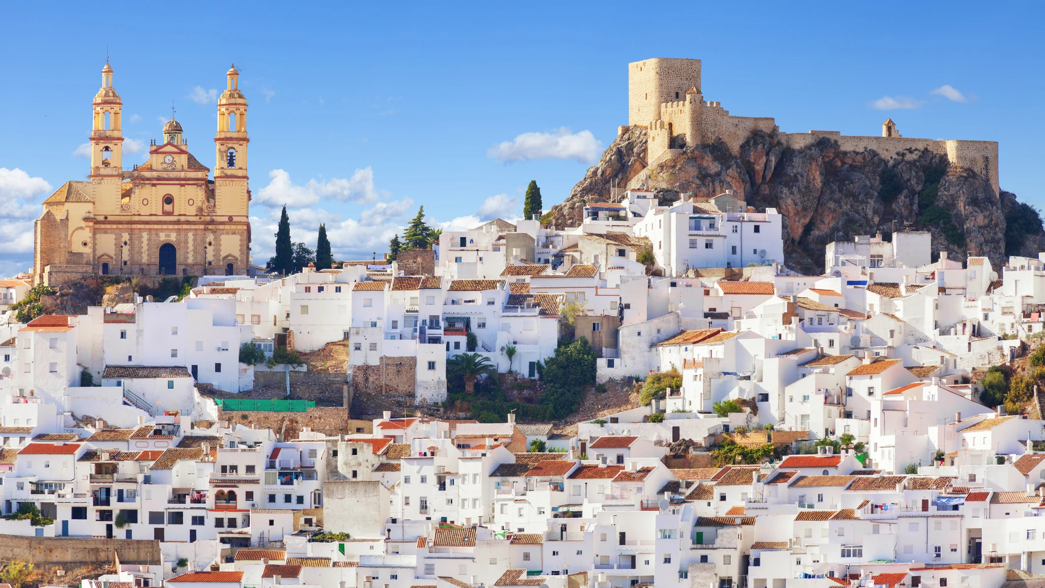 Olvera, pueblo de C&aacute;diz