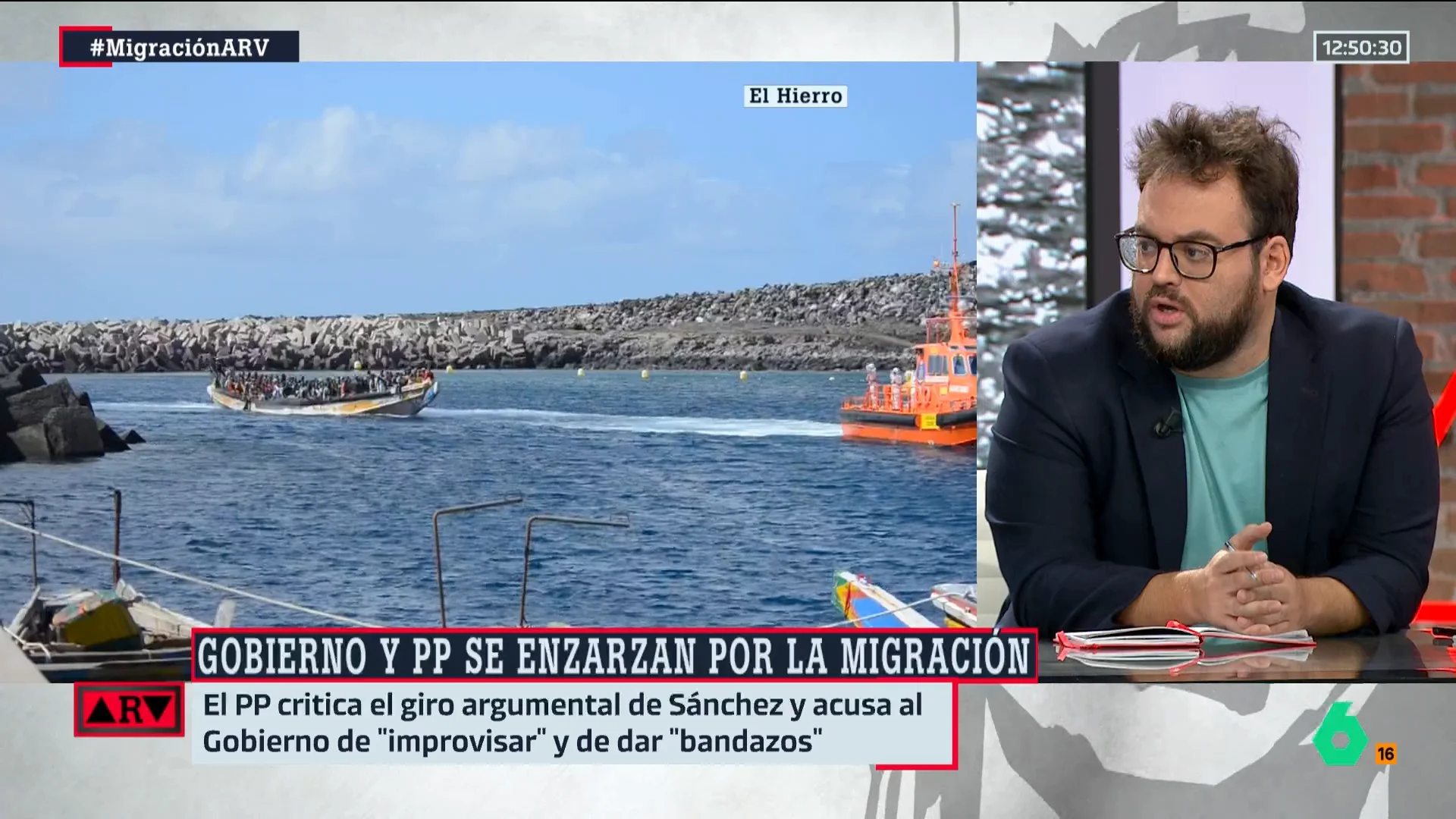 ARV-Monrosi señala que hay que preguntarse por qué los migrantes vienen a España: "No es por turismo o efecto llamada"