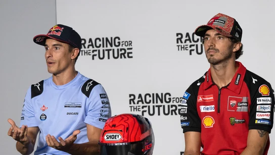 Marc Márquez y Pecco Bagnaia Marc Márquez y Pecco Bagnaia