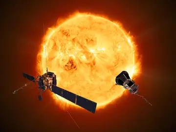 Misiones Solar Orbiter y Parker Solar Probe frente al Sol Misiones Solar Orbiter y Parker Solar Probe frente al Sol