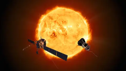 Misiones Solar Orbiter y Parker Solar Probe frente al Sol Misiones Solar Orbiter y Parker Solar Probe frente al Sol