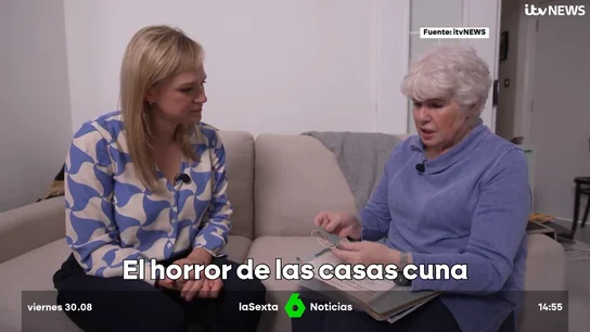 Mujer que estaba en una casa cuna en Reino Unido Mujer que estaba en una casa cuna en Reino Un