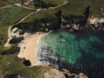 Cala de O Porto, en Ferrol, Galicia