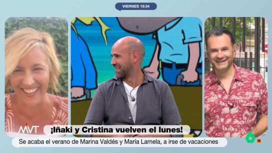 Gonzalo Mir&oacute; a I&ntilde;aki L&oacute;pez: "Ha llamado Don Johnson, que le devuelvas la camisa"