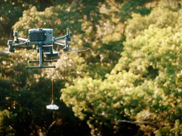 El DJI Matrice en acción El DJI Matrice en acción
