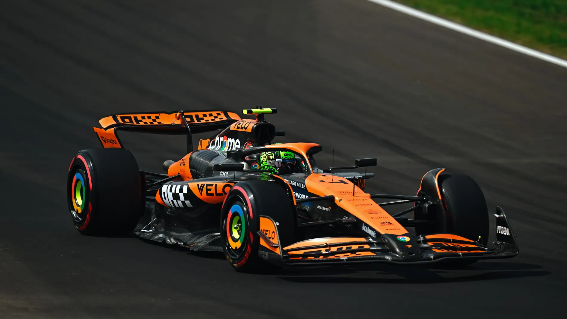 Lando Norris y McLaren meten presión a Verstappen con la Pole en Monza Lando Norris y McLaren meten presión a Verstappen con la Pole en Monza