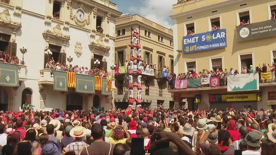 Momento antes de la caída de la menor Momento antes de la caída de la menor