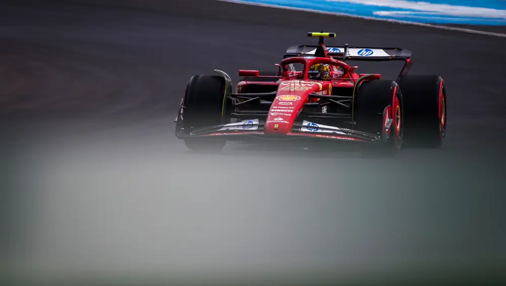 Muy combativo Sainz, se quedó a milésimas de Leclerc Muy combativo Sainz, se quedó a milésimas de Leclerc