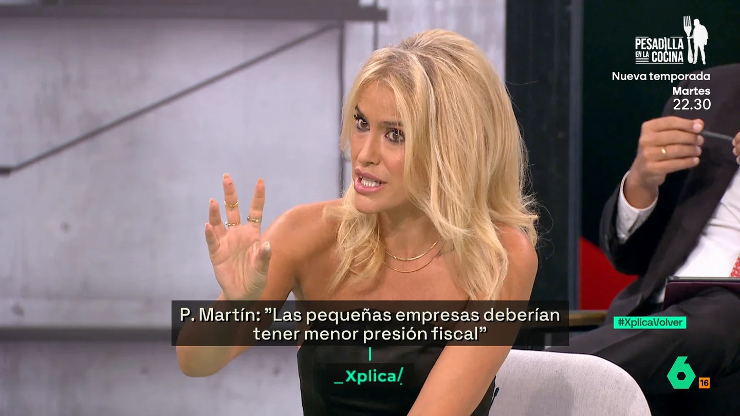 XPLICA Afra Blanco, sobre la desigualdad entre la población: "No hay un trabajador rico en este país" XPLICA Afra Blanco, sobre la desigualdad entre la población: "No hay un trabajador rico en este país"