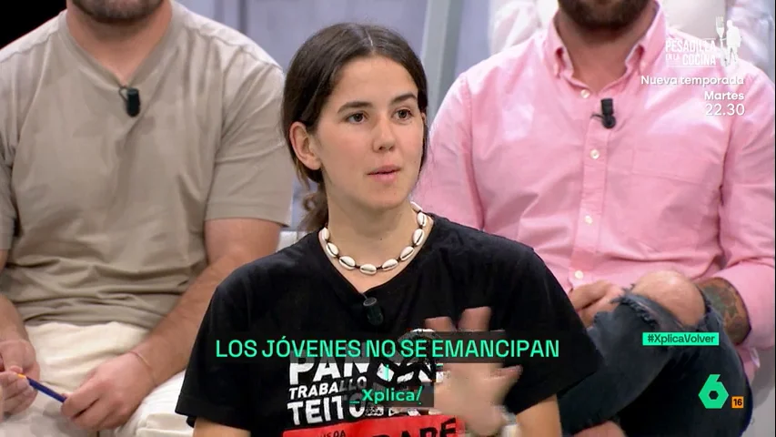 Leticia Vázquez lamenta que a los jóvenes se les criminalice "por tener ocio, pero estudian y trabajan"