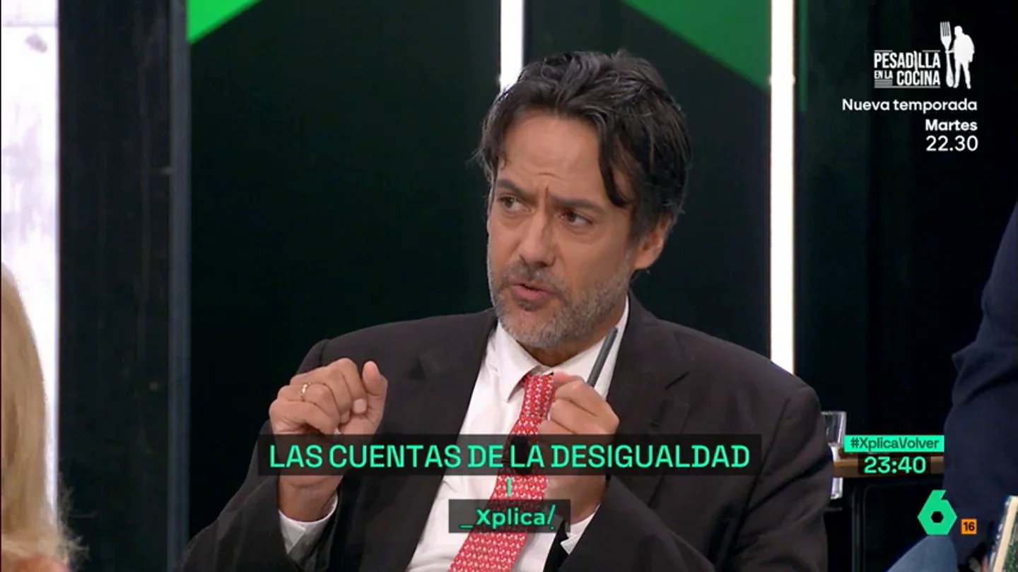 XPLICA Luis Garvía: "Los ricos en cierto modo han protegido al sistema de la inflación desde el 2008" XPLICA Luis Garvía: "Los ricos en cierto modo han protegido al sistema de la inflación desde el 2008"