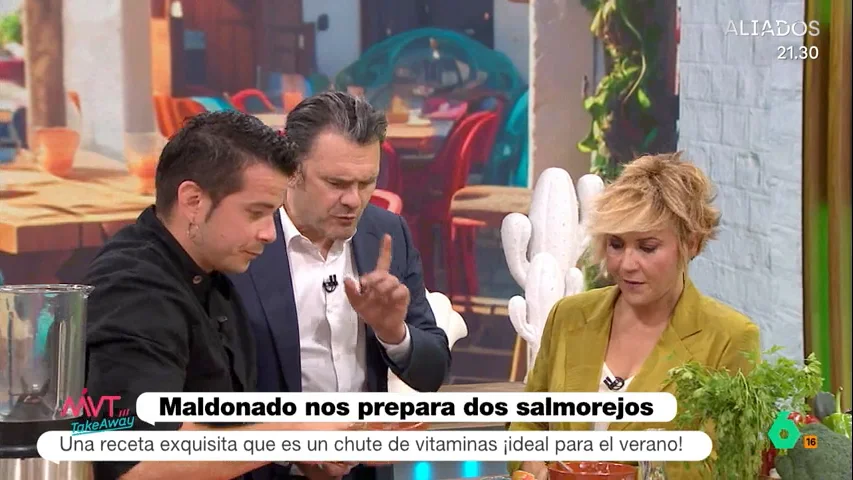 Descubre el salmorejo más vanguardista de la mano de Carlos Maldonado