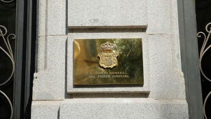 Fachada del edificio sede del Consejo General del Poder Judicial (CGPJ) en una imagen de archivo