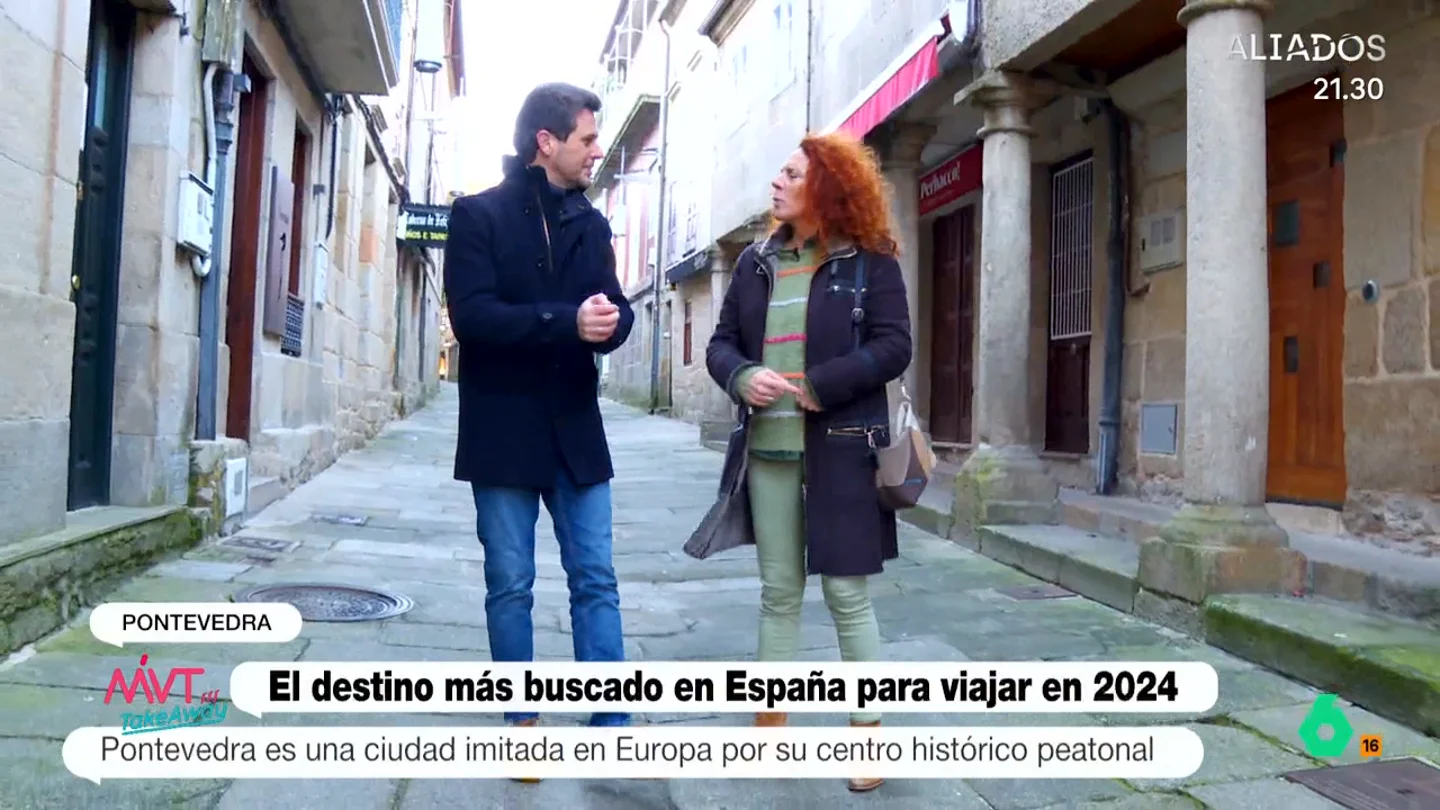 Luis Calero y el equipo de Más Vale Tarde se van de viaje a Pontevedra Luis Calero y el equipo de Más Vale Tarde se van de viaje a Pontevedra