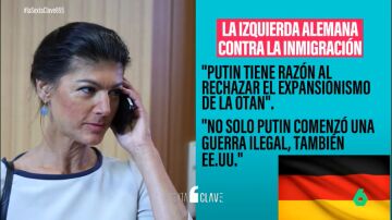 Sahra Wagenknecht, una política económica izquierdista con un discurso contra la migración