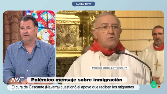 Iñaki López critica al sacerdote navarro Iñaki López critica al sacerdote navarro