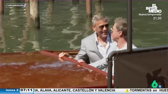 Brad Pritt presenta de manera oficial a su novia española, Inés de Ramón, en Venecia Brad Pritt presenta de manera oficial a su novia española, Inés de Ramón, en Venecia