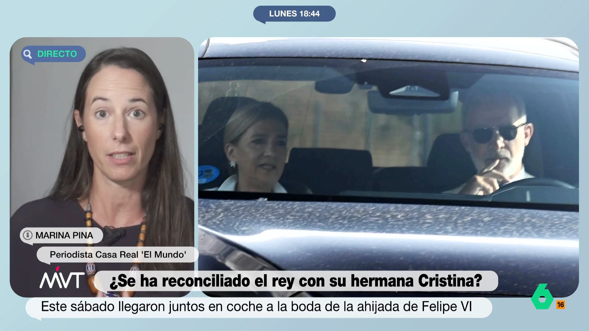 Una experta en Casa Real analiza la foto de Felipe VI con la infanta Cristina: "No se podría haber dado si Letizia no hubiera estado en París"