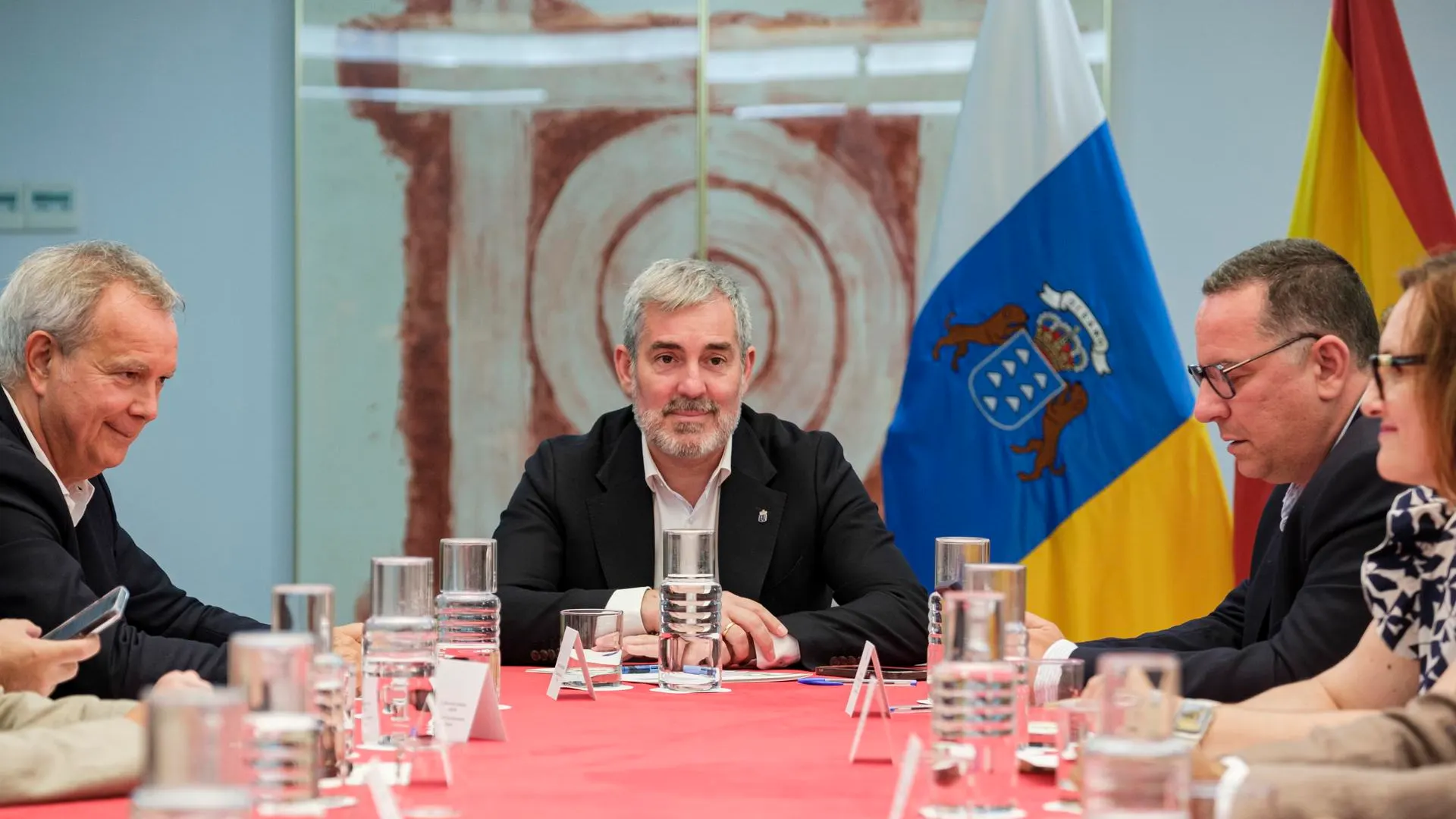 El presidente de Canarias, Fernando Clavijo. 