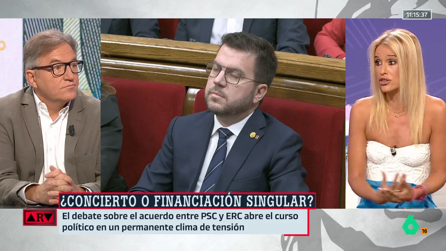 ARV- Afra Blanco: "No es la primera vez que un acuerdo en Cataluña cambia el modelo de financiación" ARV- Afra Blanco: "No es la primera vez que un acuerdo en Cataluña cambia el modelo de financiación"