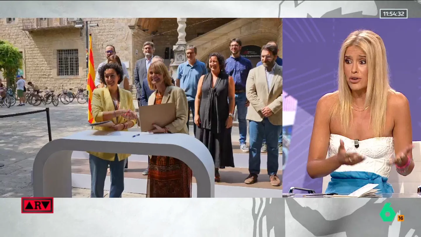 Afra Blanco rebate a los que dicen que este "concierto" con Cataluña rompe el principio de solidaridad: "Señores, esto ya está roto con el actual modelo de financiación" Afra Blanco rebate a los que dicen que este "concierto" con Cataluña rompe el principio de solidaridad: "Señores, esto ya está roto con el actual modelo de financiación"