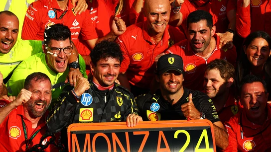 Charles Leclerc y Carlos Sainz Charles Leclerc y Carlos Sainz