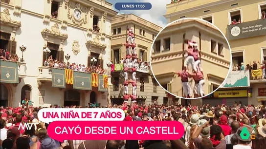 Pasa a planta la niña de 7 años Pasa a planta la niña de 7 años