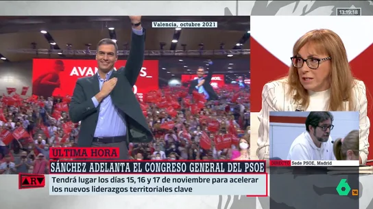 Angélica Rubio señala que algunos barones del PSOE tienen que ir con "un poquito de humildad" al próximo Congreso Federal y este es el motivo Angélica Rubio señala que algunos barones del PSOE tienen que ir con "un poquito de humildad" al próximo Congreso Federal y este es el motivo