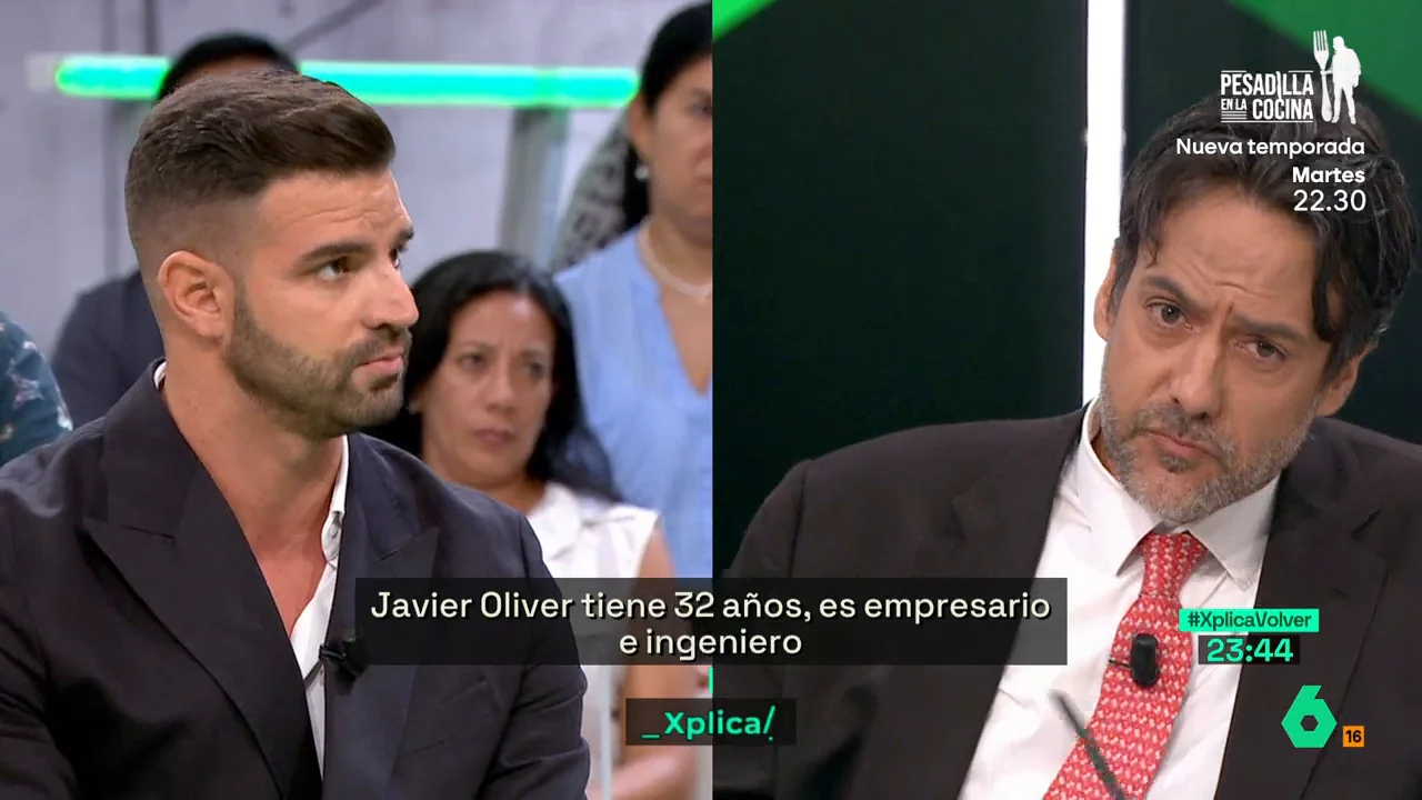 Javier Oliver y Luis Garvía