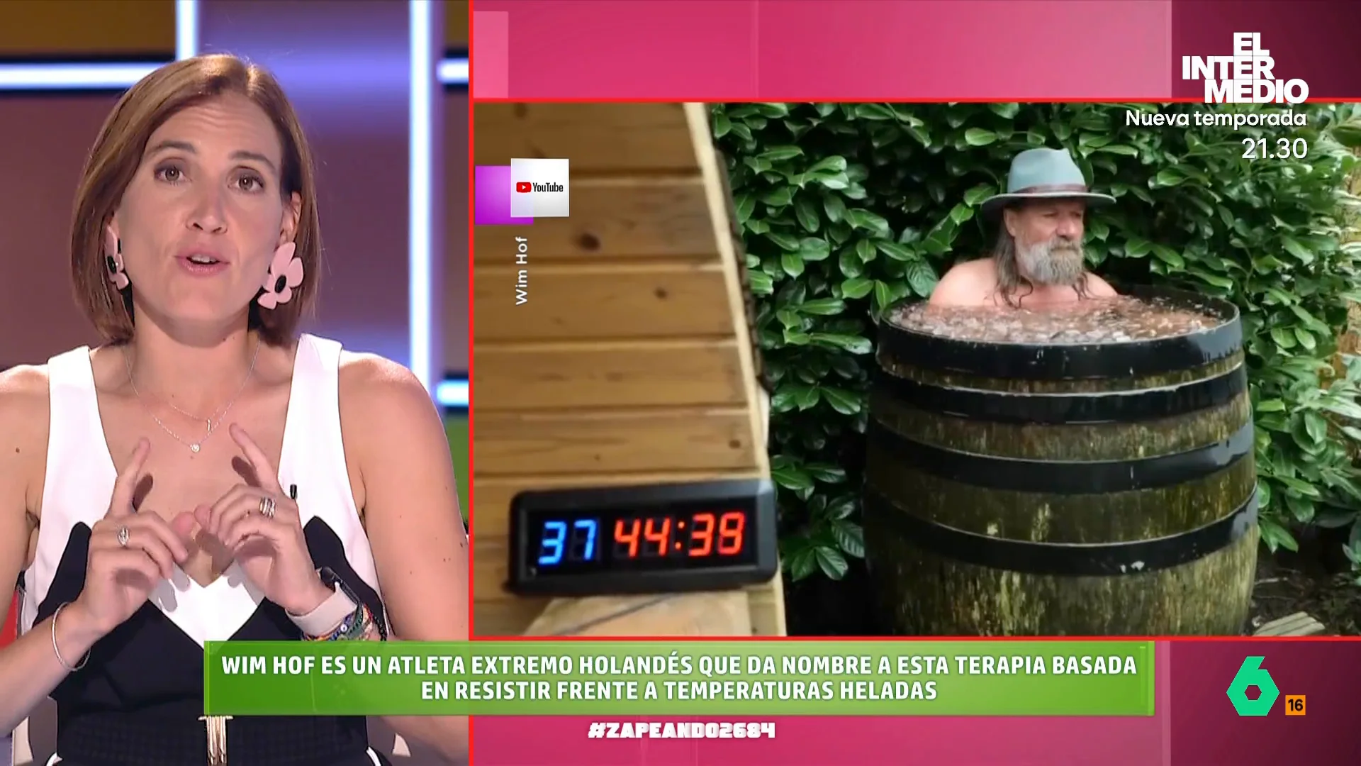 Boticaria García explica en Zapeando en qué consiste el método Wim Hof: "No se pueden confirmar los efectos positivos"