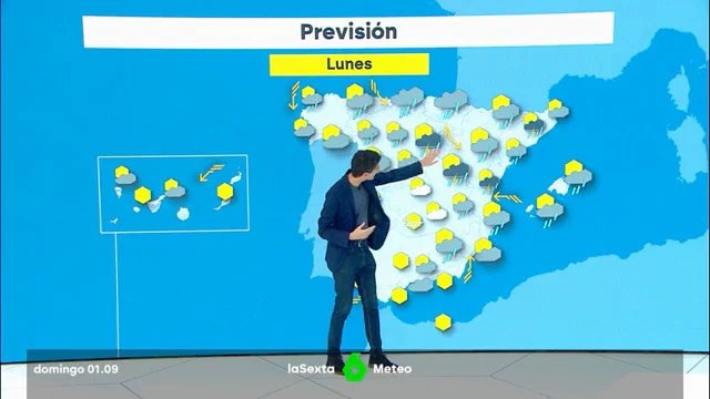 Tiempo 2 de septiembre